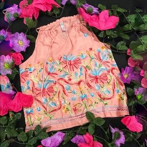 🌷🌼Beautiful Embroidered Halter Blouse🌼🌷